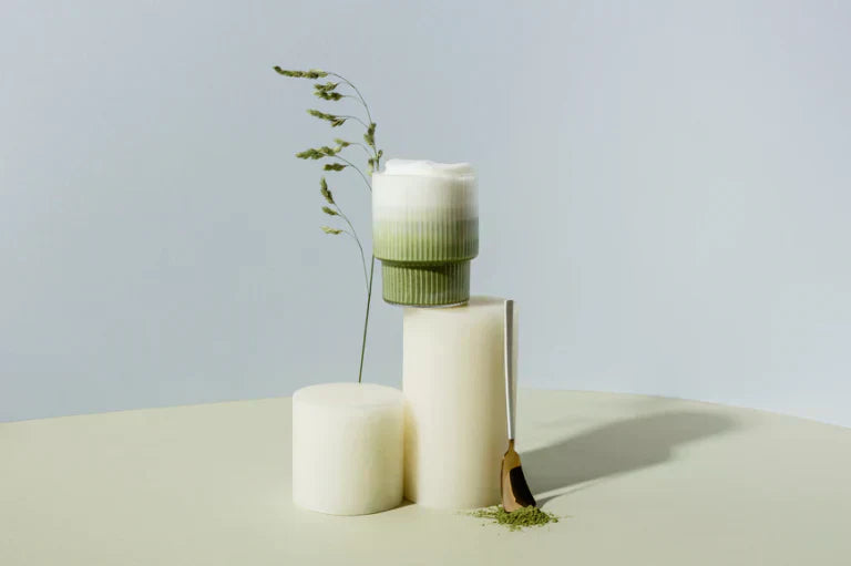 Matcha Latte with Culinary Argan Oil