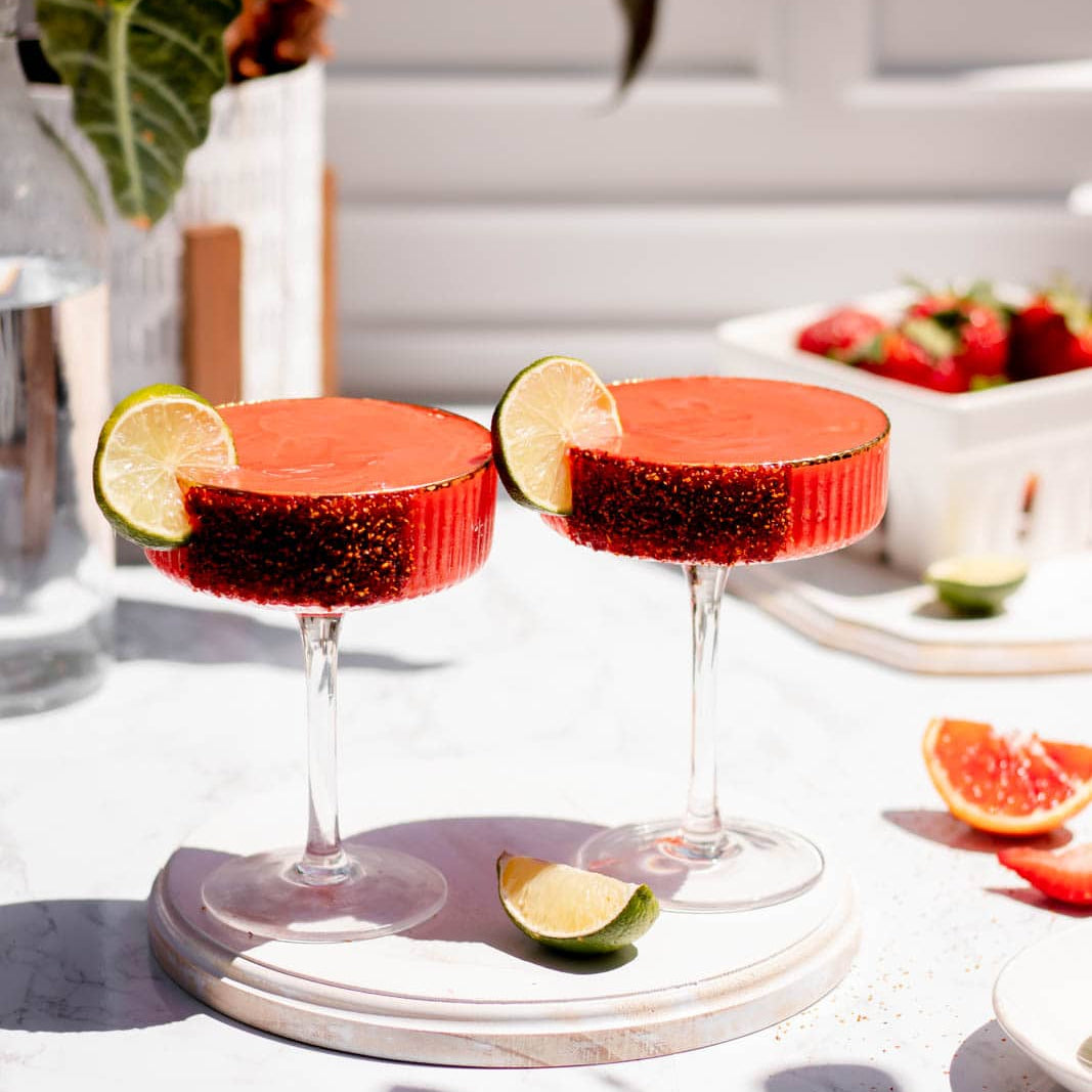 Frozen Blood Orange Margarita with Culinary Argan Oil